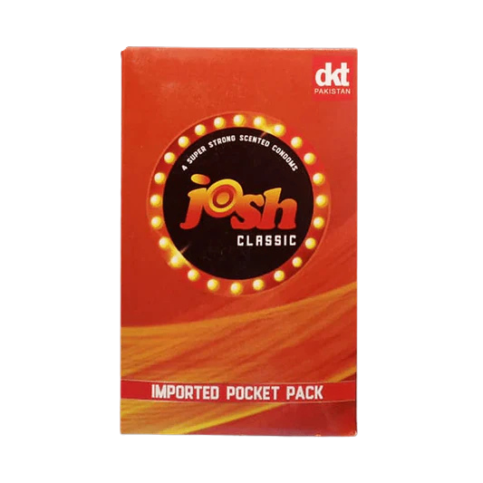 Josh Classic 4 x 7 Condoms – Pack of 28 (Imported)