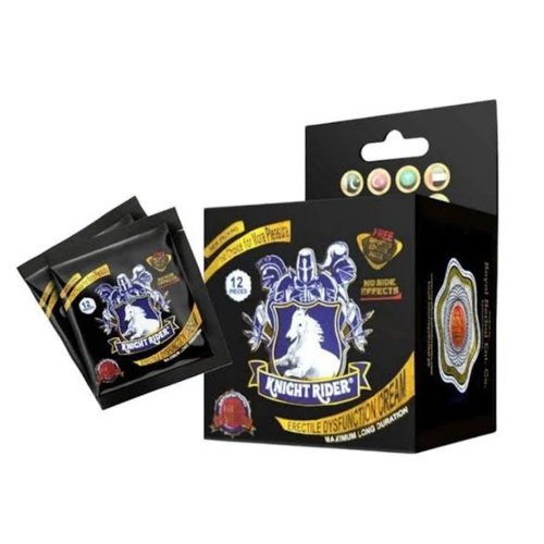 Knight Rider Delay Condoms  12s- Pack of 12 Imported Condoms