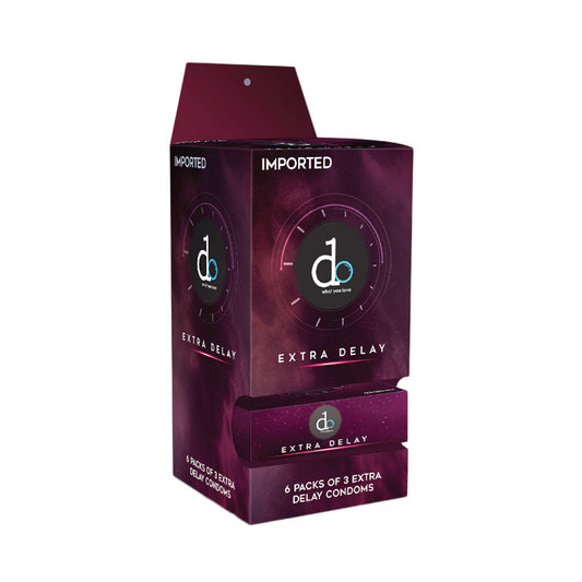 do Extra Delay condoms 6X3s Condoms – Pack of 18(Imported)