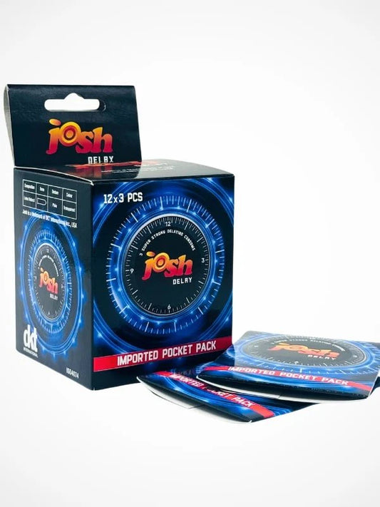 Josh Delay 12x3s Condoms – Pack of 36 (Imported)